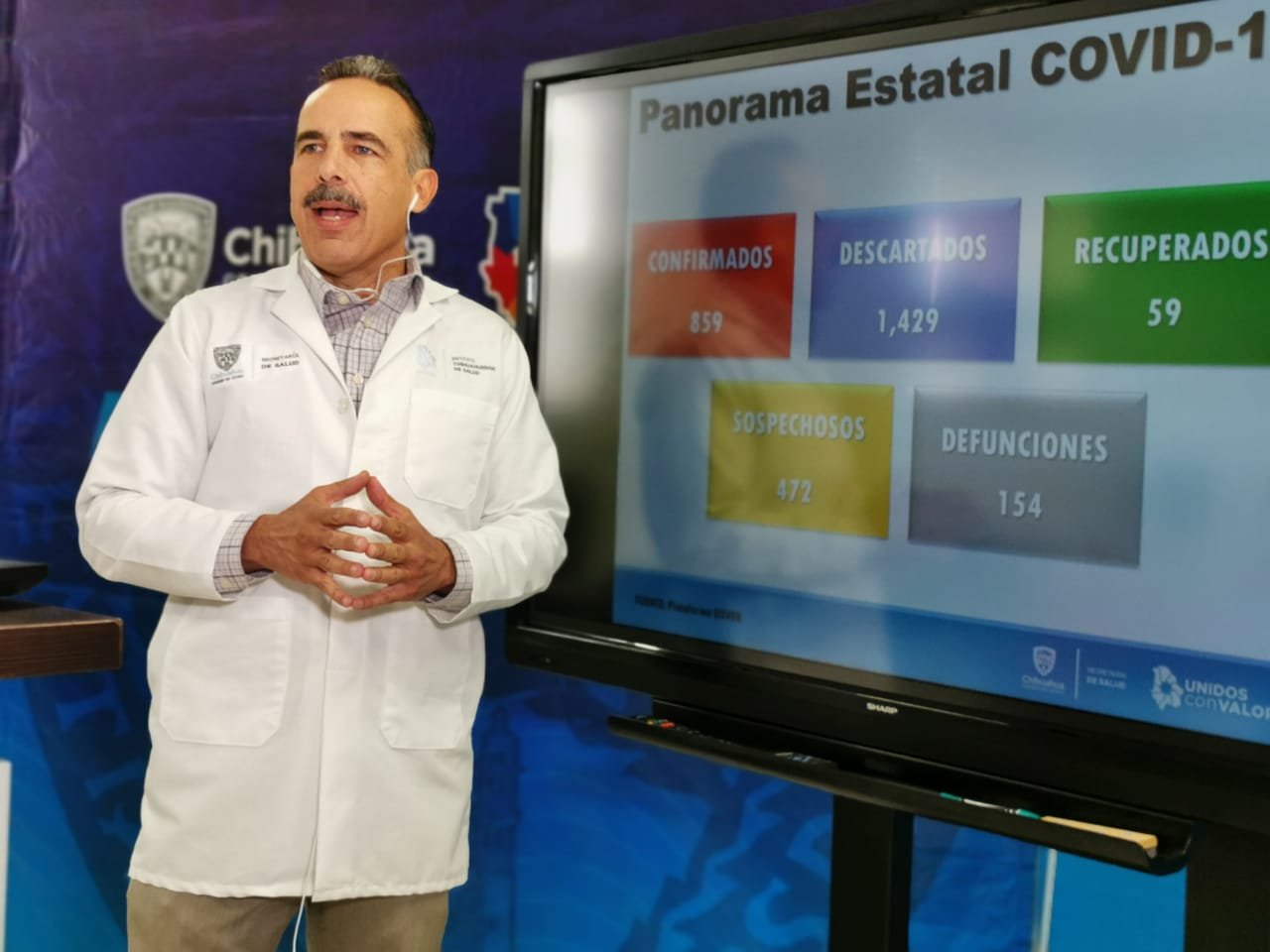 Reporte COVID-19 Conferencia Informativa 89 Dr. Valenzuela