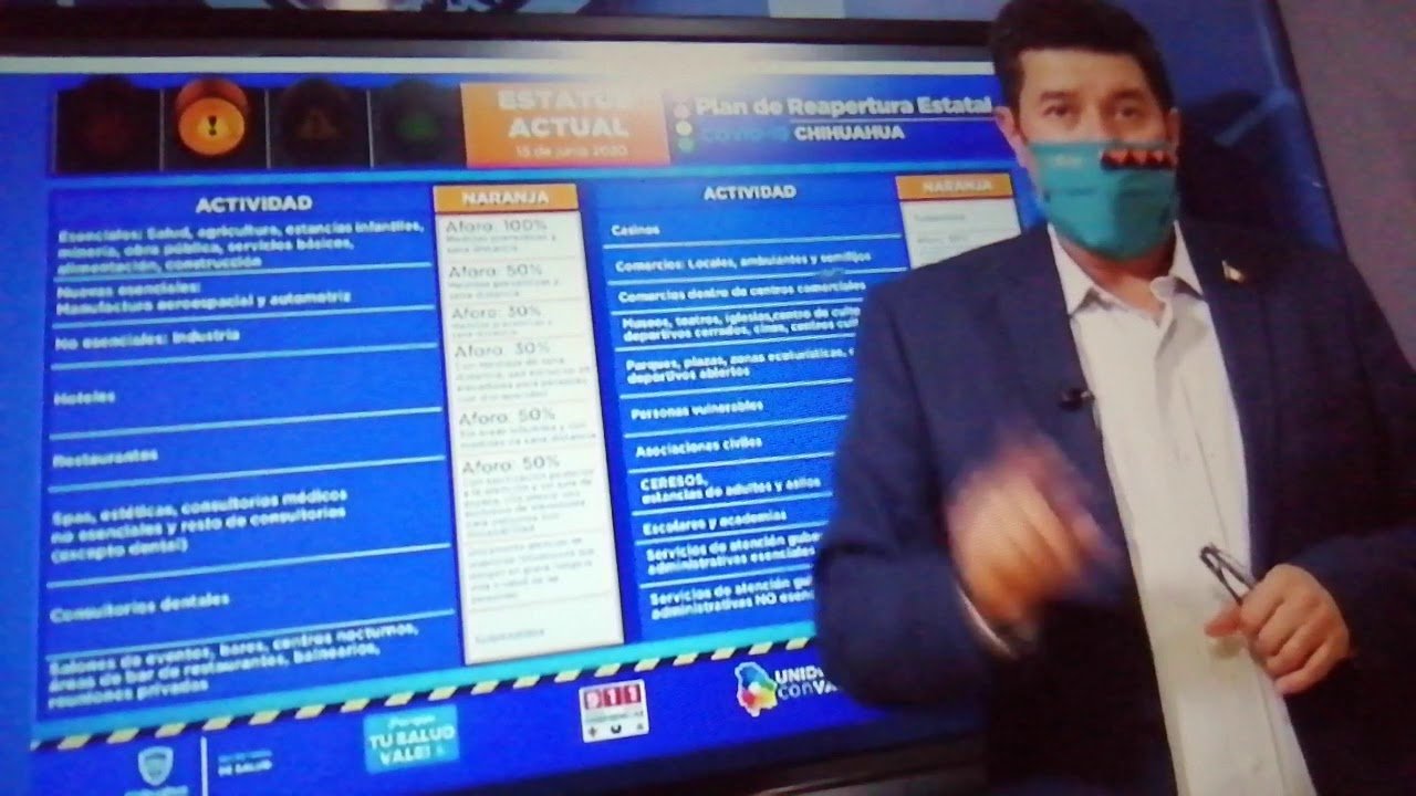 Entérese cuáles son las actividades que se abrirán en Edo. de Chihuahua y especialmente en Juárez