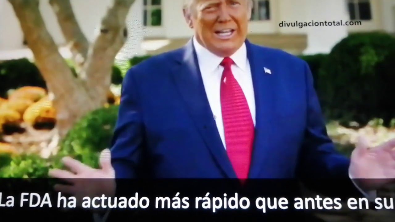 Trump anuncia medicamento gratis contra covid19