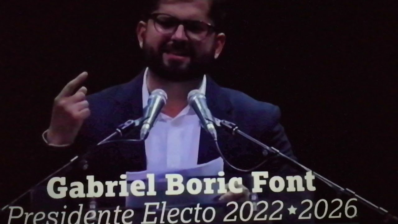 Gabriel Boric gana elecciones presidenciales en Chile