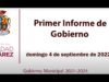 Primer Informe de Gobierno de la Administración Municipal 2021-2024
