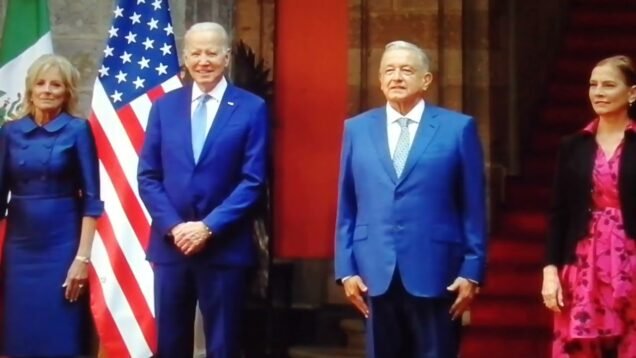 Reunión de AMLO, Biden y Trudeau en la Cumbre de Norteamérica en la Cd. de México