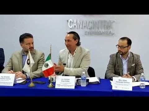 INS Enrique Elías Valdés, presidente AGROCLUSTER CANACINTRA CUU