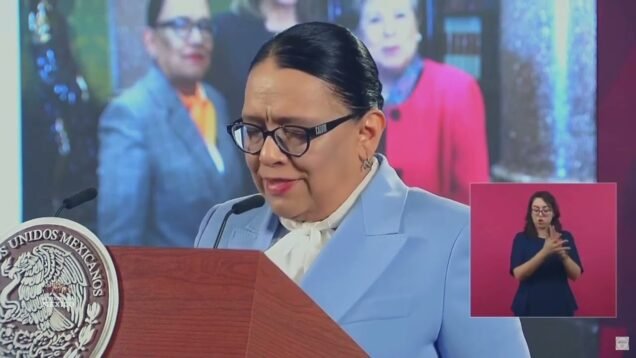 Rosa Icela Rodríguez informó de  los Resultados de reuniones bilateral y  trilateral con USA y Canadá