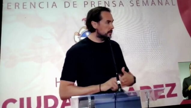 El Gob. Mpal. de Cruz Pérez Cuéllar presentó info de mejoramiento de vialidad; bacheo y pavimento