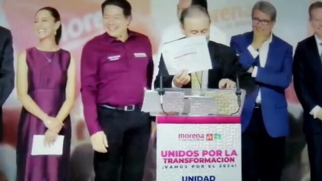 Sheinbaum gana la encuesta de la 4t