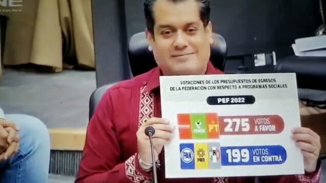 El Pan desde 2019 al 2024 votaron en contra del prespuesto que contenia programas sociales: Sergio Gutierrez